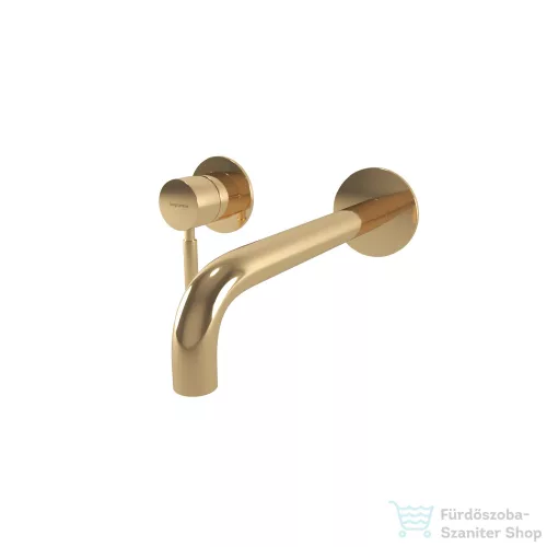 Bugnatese KOBUK falsík alatti mosdó csaptelep 22 cm-es kifolyóval,leeresztő nélkül,Sárgaréz 2265ON