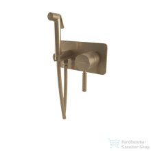   Bugnatese KOBUK falsík alatti bidé csaptelep, zuhanyszettel, leeresztő nélkül, bronz 2266BR