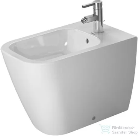Duravit Happy D.2 álló bidé Wondergliss bevonattal 22671000001