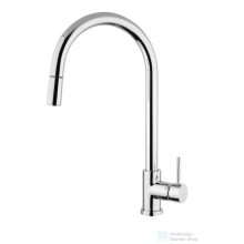   Bugnatese  Kobuk kihúzható zuhanyfejes mosogató magas króm színben 2270