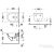 Duravit Starck 3 compact fali bidé Durafix rögzítéssel 2281150000 ( 228115 )