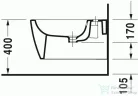 Duravit ME by Starck fali bide 2288150000 ( 228815 )