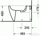Duravit ME by Starck álló bide 2289100000 ( 228910 )