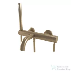   Bugnatese KOBUK Kádcsaptelep, zuhanyszettel, bronz színben 2290BR