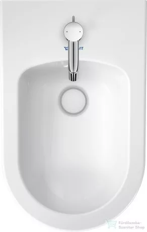 Duravit WHITE TULIP álló bidé,580 mm,Wondergliss bevonattal,22931000001