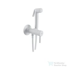   Bugnatese KOBUK falsík alatti bidé csaptelep zuhanyszettel,belső egységgel,matt fehér 2293BI