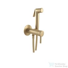   Bugnatese KOBUK falsík alatti bidé csaptelep biztonsági szeleppel,zuhanyszettel,belső egységgel,matt bronz 2293SBO