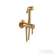   Bugnatese KOBUK falsík alatti bidé csaptelep biztonsági szeleppel,zuhanyszettel,belső egységgel,szálcsiszolt arany 2293SOS