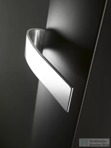 Sapho RIDEA OTHELLO MONO SLIM fürdőszobai radiátor, 300x1890mm, matt fekete (2301189030SN)