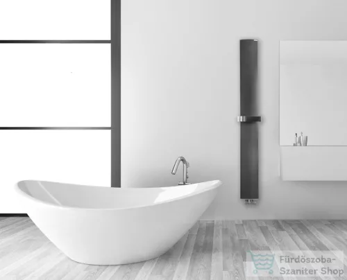Sapho RIDEA OTHELLO MONO SLIM fürdőszobai radiátor, 300x1890mm, matt fekete (2301189030SN)