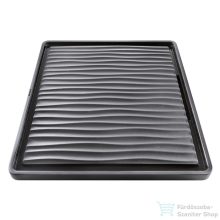   Blanco medencére helyezhető hullámos csepegtető fekete műanyag 230734