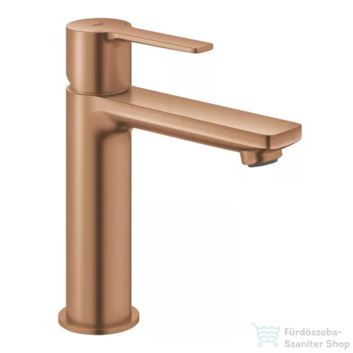 Grohe LINEARE S mosdó csaptelep click-clack leeresztővel, brushed warm sunset 23106DL1