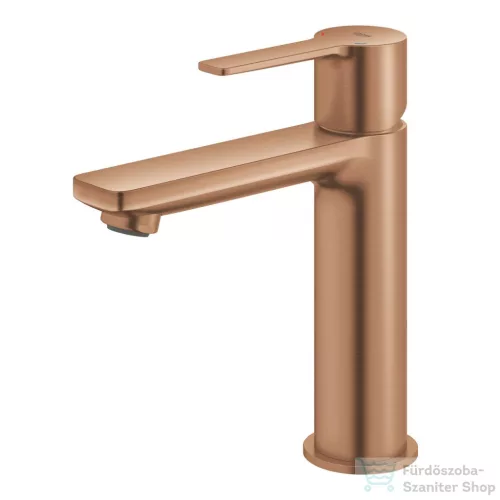 Grohe LINEARE S mosdó csaptelep click-clack leeresztővel, brushed warm sunset 23106DL1