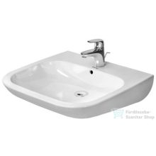   Duravit D-CODE 60x55,5 cm-es csiszolt mosdó mozgássérülteknek,fehér 23126000002