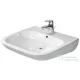 Duravit D-CODE 60x55,5 cm-es csiszolt mosdó mozgássérülteknek,fehér 23126000002