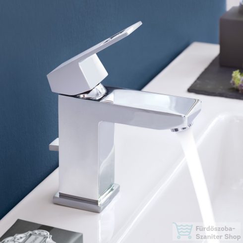 Grohe EUROCUBE mosdó csaptelep, automata leeresztővel, króm 2312700E