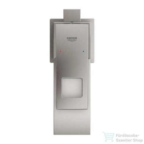Grohe EUROCUBE mosdó csaptelep automata leeresztővel,Supersteel 23127DC0