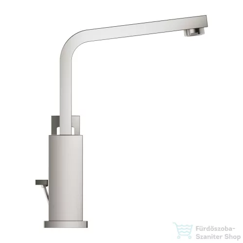 GROHE EUROCUBE mosdó csaptelep automata leeresztővel,Supersteel 23135DC0