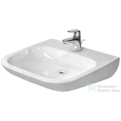   Duravit D-Code 60x55,5 cm-es akadálymentes mosdó 23136000002 ( 231360 )