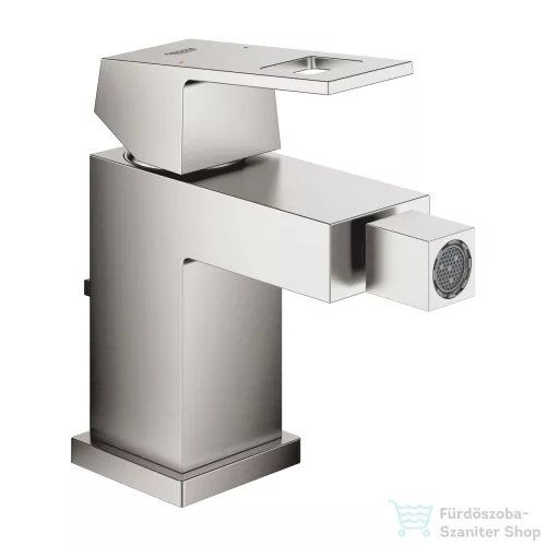 Grohe Eurocube S egykaros bidécsaptelep automata leeresztővel,Supersteel 23138DC0