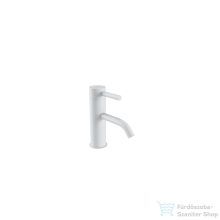   Bugnatese KOBUK FIX mosdó csaptelep 12,5 cm-es kifolyóval,click-clack leeresztővel,matt fehér 2313SCBI