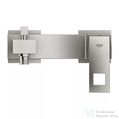 Grohe Eurocube egykaros kádtöltő csaptelep zuhanyszett nélkül,Supersteel 23140DC0