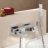 Grohe EUROCUBE egykaros kádcsaptelep, 1/2? zuhanyszettel, króm 23141000