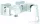 Grohe EUROCUBE egykaros zuhanycsaptelep, króm 23145000