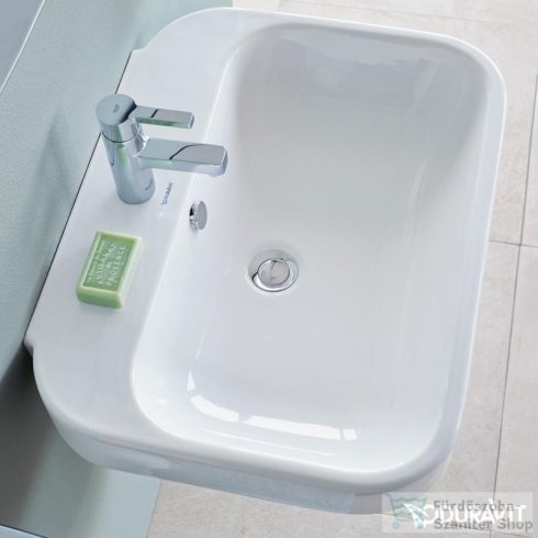 Duravit Happy D.2 60x47,5 cm mosdó Wondergliss bevonattal,23166000001