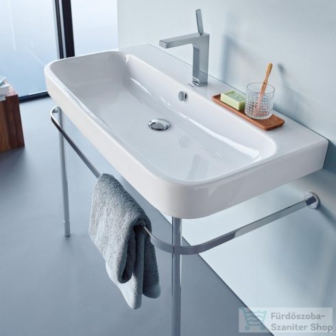 Duravit HAPPY D.2 120x50,5 cm-es bútorral aláépíthető mosdó Wondergliss bevonattal,23181200001
