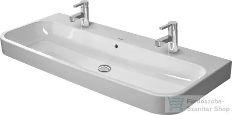 Duravit Happy D.2 120x50,5 cm bútorral aláépíthető mosdó két csaplyukkal 2318120024 ( 231812 )