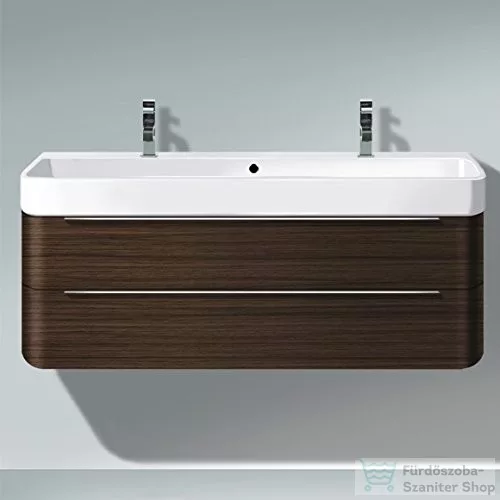 Duravit Happy D.2 120x50,5 cm bútorral aláépíthető mosdó két csaplyukkal 2318120024 ( 231812 )