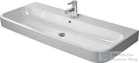 Duravit HAPPY D.2 120x50,5 cm-es bútorral aláépíthető csiszolt mosdó,2318120027
