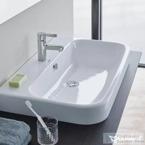 Duravit HAPPY D.2 120x50,5 cm-es bútorral aláépíthető csiszolt mosdó,2318120027
