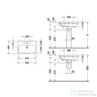 Duravit Durastyle 65x44 mosdó 2319650000 ( 231965 )