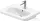 Duravit DURASTYLE 65x48 cm-es falra szerelhető mosdó, fehér 2320650000