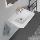 Duravit DURASTYLE 65x48 cm-es falra szerelhető mosdó, fehér 2320650000