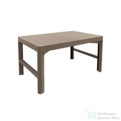 Curver Lyon rattan kerti asztal cappuccino 232296