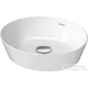 Duravit CAPE COD 400x360 mm-es ráültethető mosdó Wondergliss bevonattal,fehér 23284000001