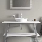 Duravit CAPE COD 400x360 mm-es ráültethető mosdó Wondergliss bevonattal,fehér 23284000001
