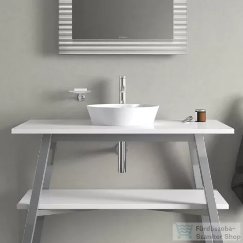 Duravit CAPE COD 400x360 mm-es ráültethető mosdó Wondergliss bevonattal,fehér 23284000001