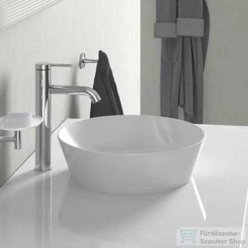 Duravit CAPE COD 400x360 mm-es ráültethető mosdó,fehér/szatén fehér matt 2328402600