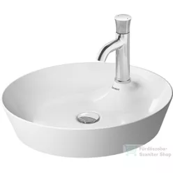   Duravit CAPE COD 480 mm-es ráültethető mosdó,fehér/szatén fehér matt 2328482600