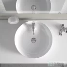 Duravit CAPE COD 480 mm-es ráültethető mosdó,fehér/szatén fehér matt 2328482600