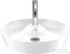 Duravit CAPE COD 480 mm-es ráültethető mosdó,fehér/szatén fehér matt 2328482600