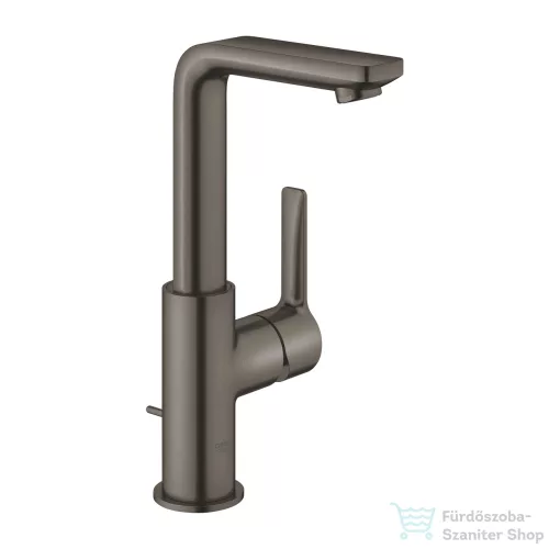 Grohe LINEARE L magasított mosdó csaptelep automata leeresztővel,Brushed Hard Graphite 23296AL1