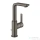 Grohe LINEARE L magasított mosdó csaptelep automata leeresztővel,Brushed Hard Graphite 23296AL1