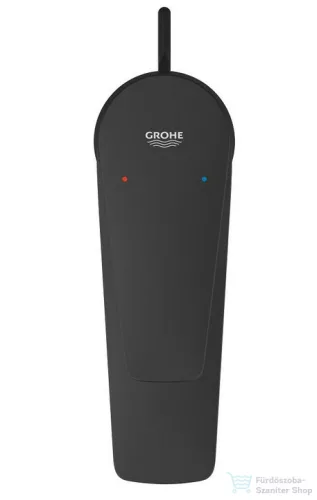 Grohe Start Edge mosdócsaptelep automata lefolyóval, matt fekete 233422431