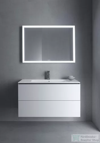 Duravit ME BY STARCK 1030x490 mm-es bútorral aláépíthető mosdó Wondergliss bevonattal, White Satin matt 23361032001