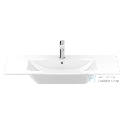 Duravit ME BY STARCK 1030x490 mm-es bútorral aláépíthető mosdó Wondergliss bevonattal, White Satin matt 23361032001